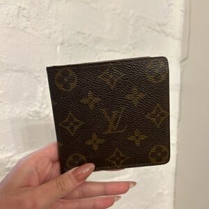 Men’s Louis Vuitton Dark Brown Monogram Wallet